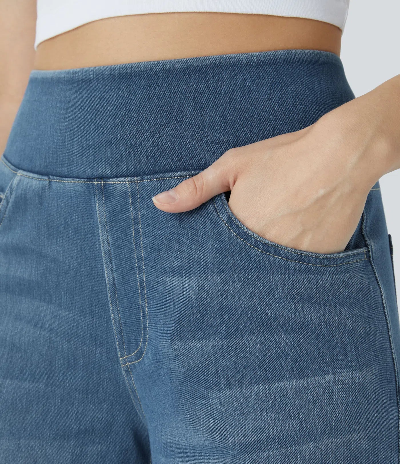 Eva™ | Elastische Hose mit hoher Taille