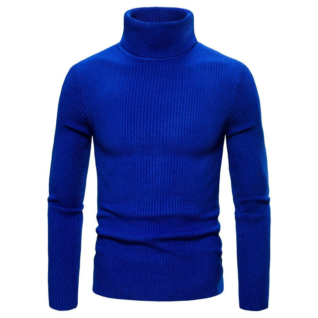 Alkit - Herren-Pullover mit Rollkragen und Rippentextur