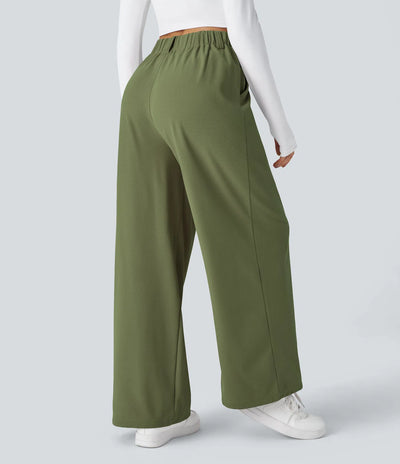 Johanna™ | Dehnbare Stoffhose mit hohem Bund