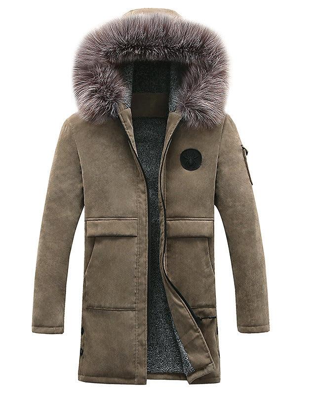 Nordell - Herren Winterjacke mit Fellkapuze