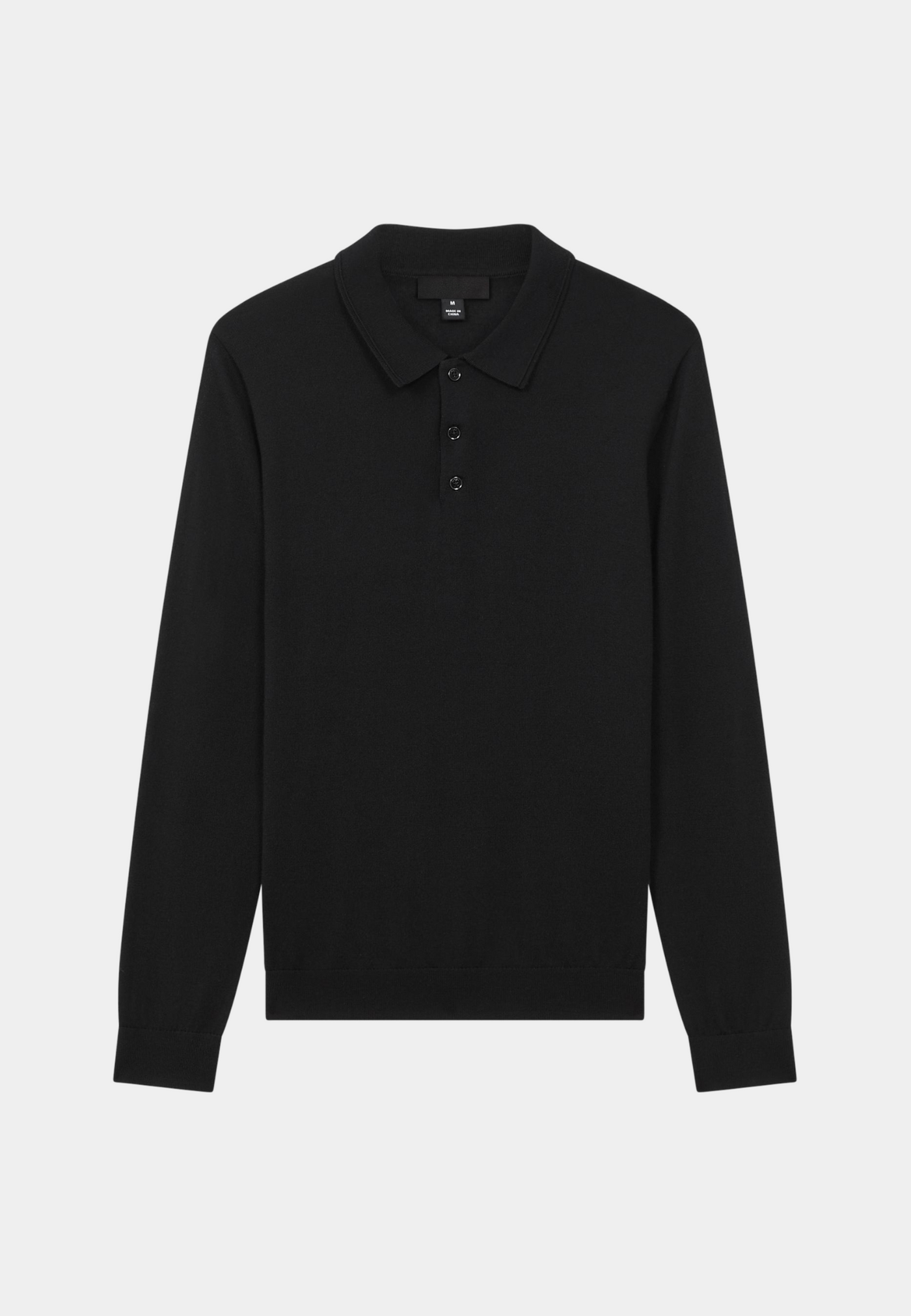 Gerard - Langarm-Poloshirt