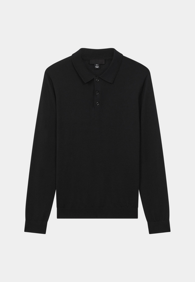 Gerard - Langarm-Poloshirt