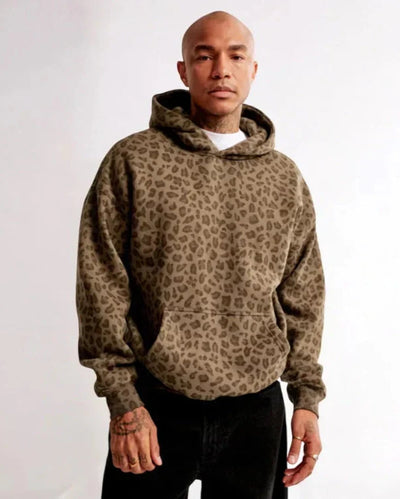 Tim - Leopard Hoodie