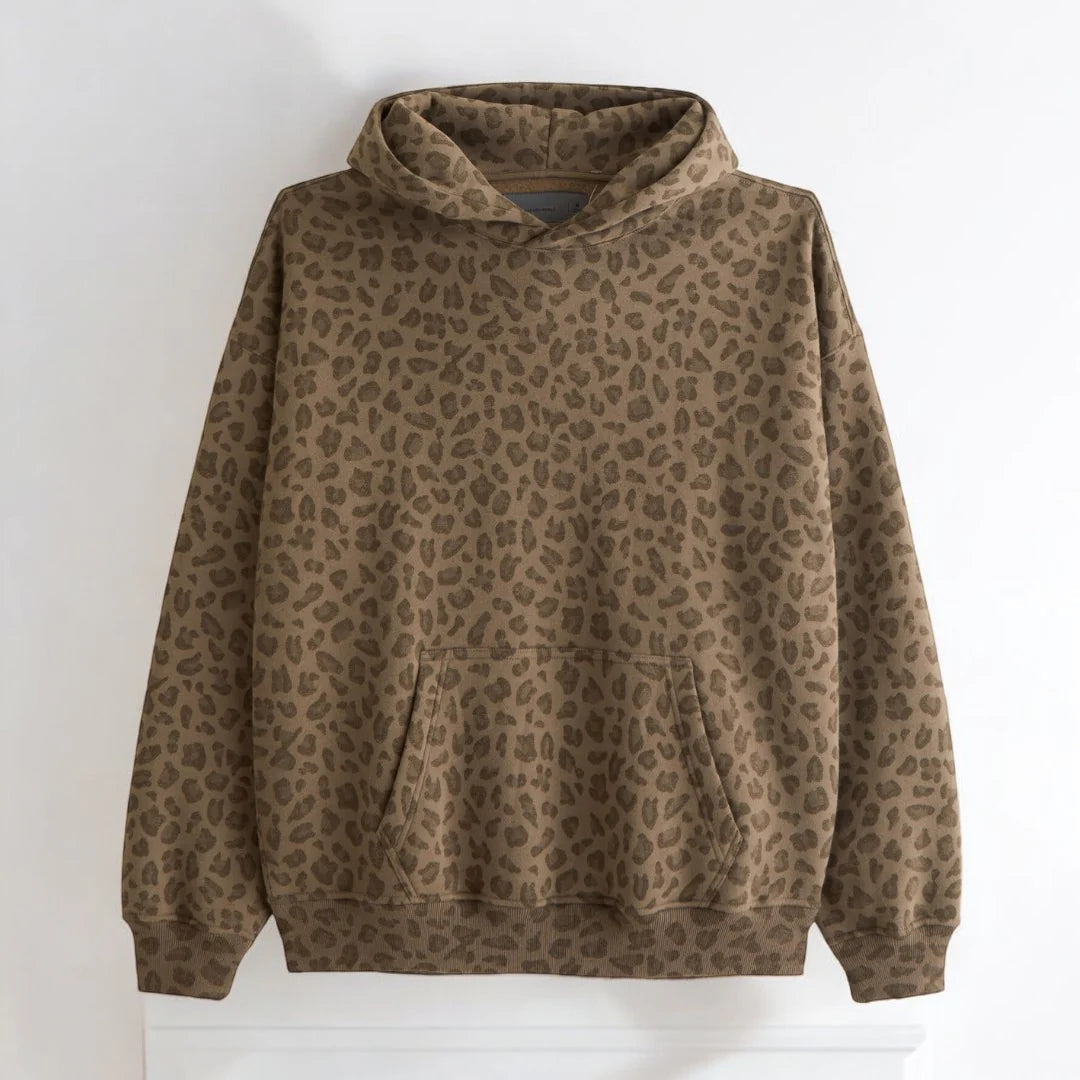 Tim - Leopard Hoodie