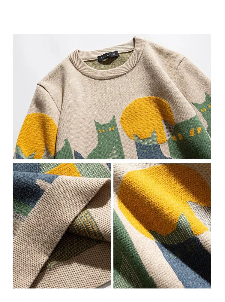 Sam - Unisex Katzenpullover