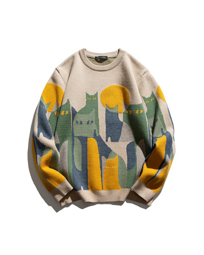 Sam - Unisex Katzenpullover