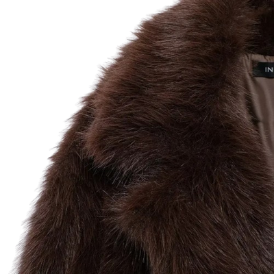 Elana - Cozy faux fur coat