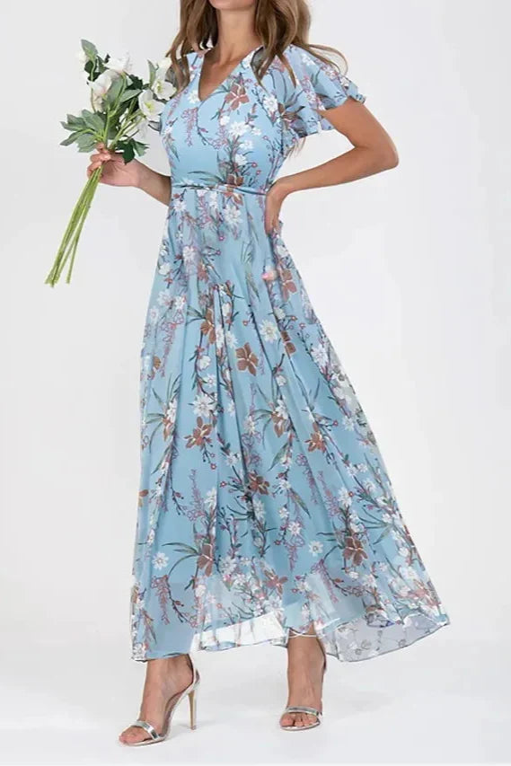 Alina | Glamouröses bauchbedeckendes Kleid