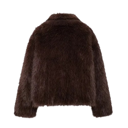 Elana - Cozy faux fur coat