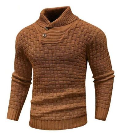 Logd™ | Pullover mit Knopfdetail